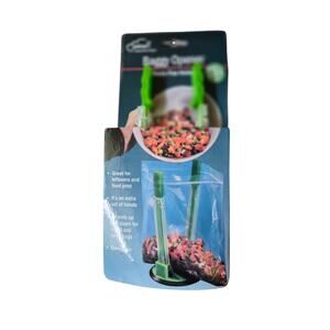 Meal Prep Clip and Fill Baggy Rack Plastic Bag Holder Jokari